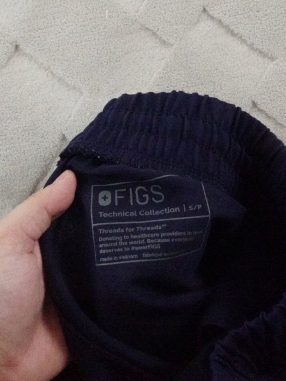 Figs 2pc Scrub Set Three Pocket Scrub Top S / Zamora Jogger Scrub Pants Small - Picture 11 of 13